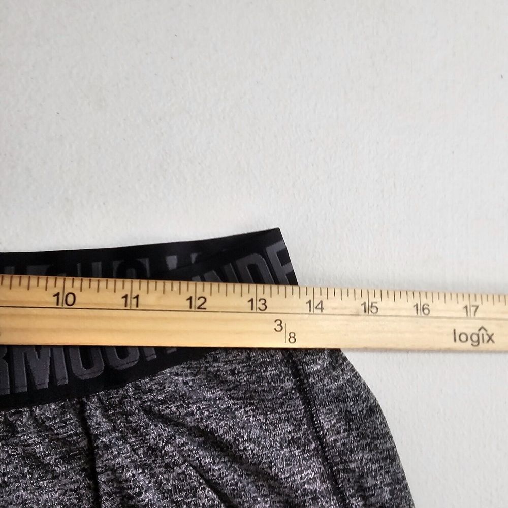 Under Armour Activewear Pants Mens Size Medium‎ Heatgear Sportstyle Gray Black - Picture 8 of 12
